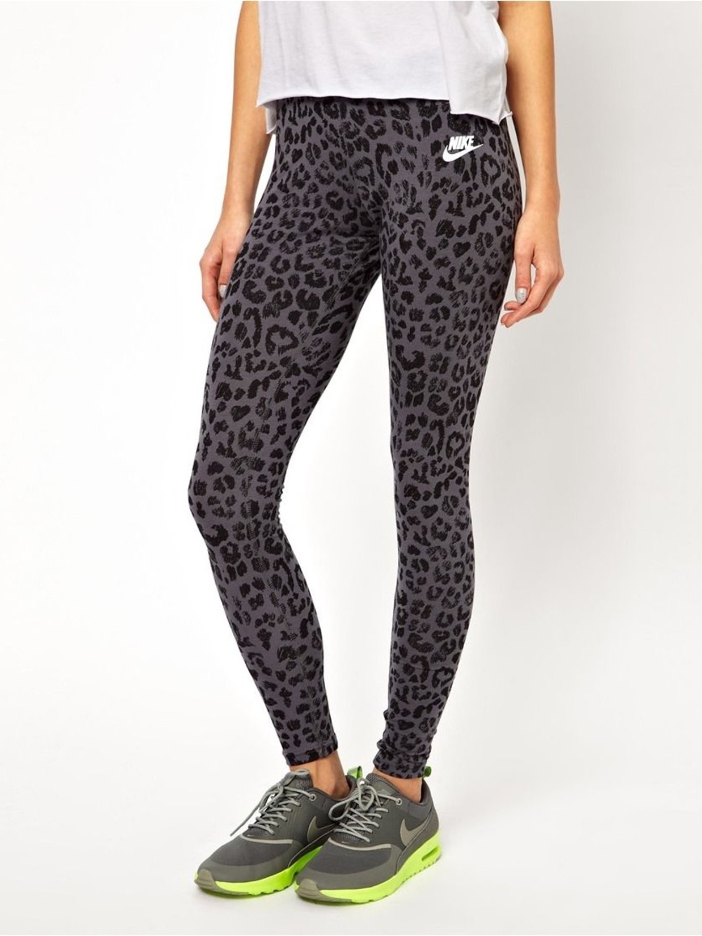 Nike animal print leggings - size S